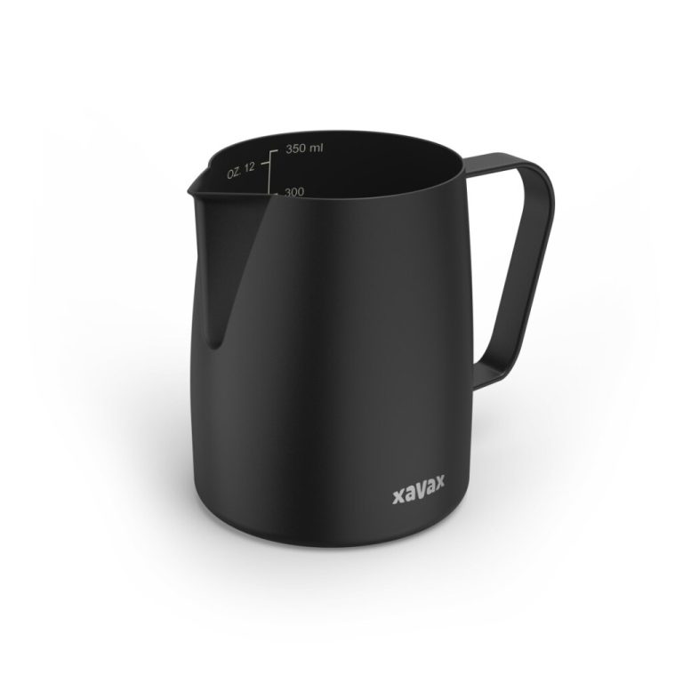 Xavax Barista-melkkannetje Van RVS Melkschuimkannetje 350ml Zwart Mat | Kopen bij Flickmyhouse