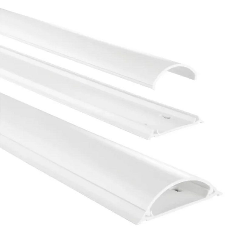Hama Kabelgoot Zelfklevend Halfrond 100x7x2.1 cm PVC/Wit | Kopen bij Flickmyhouse