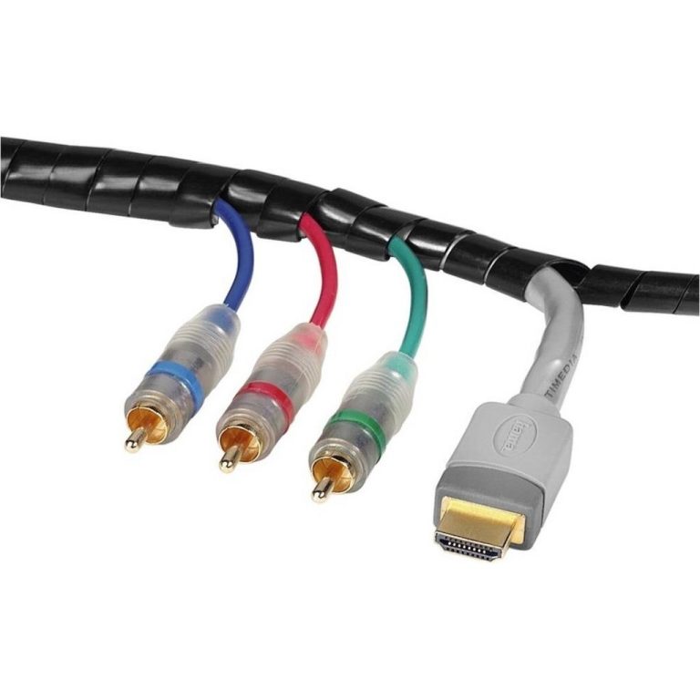 Hama Flexibele Kabelslang 3x250 cm Zwart | Kopen bij Flickmyhouse