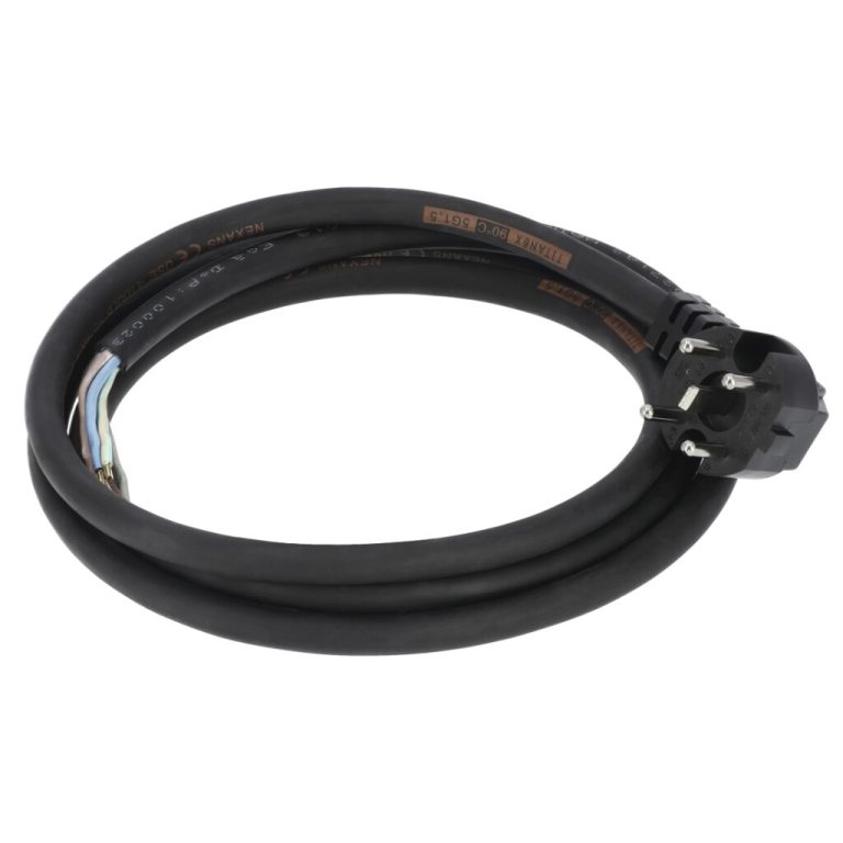 Xavax Apparaataansluitkabel met Haakse Krachtstroomstekker | Kopen bij Flickmyhouse