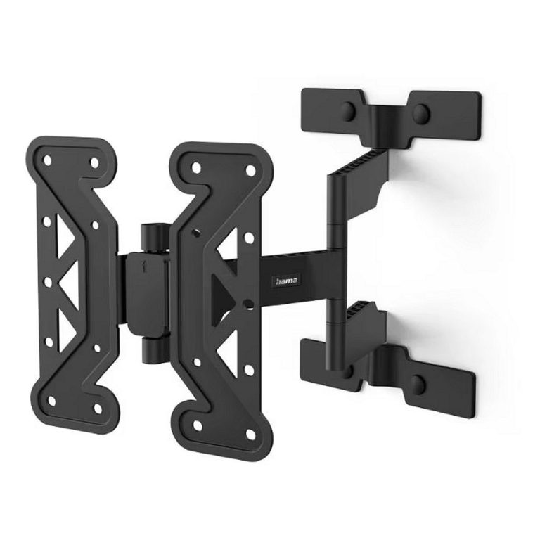 Hama TV-Muurbeugel Extra Vlak voor Beeldscherm 48-122 cm Zwart | Kopen bij Flickmyhouse