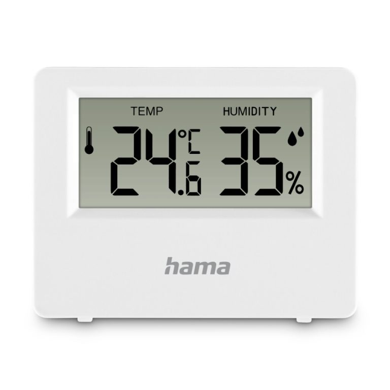 Hama Thermometer + Hygrometer voor Binnen en Buiten Wit | Kopen bij Flickmyhouse