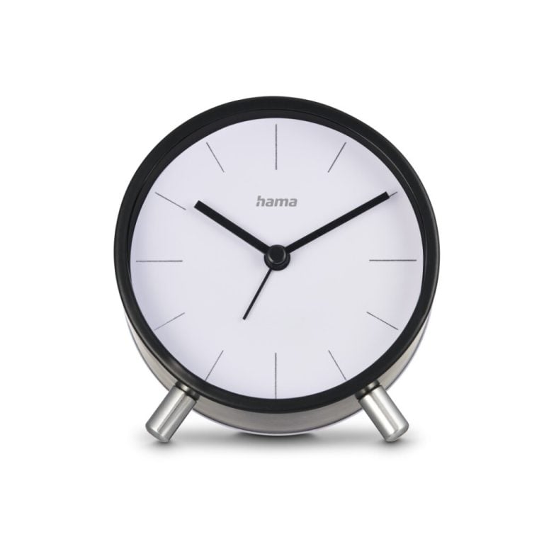 Hama DCF Wekker Flores Tikt Niet Zwart/Wit | Kopen bij Flickmyhouse