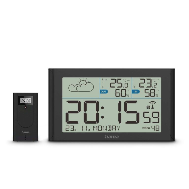 Hama Weerstation Sylt met Wekker Zwart | Kopen bij Flickmyhouse