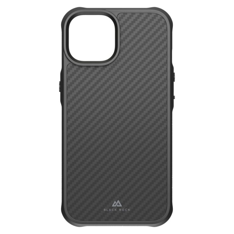 Black Rock Robust Carbon Cover Voor Apple IPhone 14 Zwart | Kopen bij Flickmyhouse