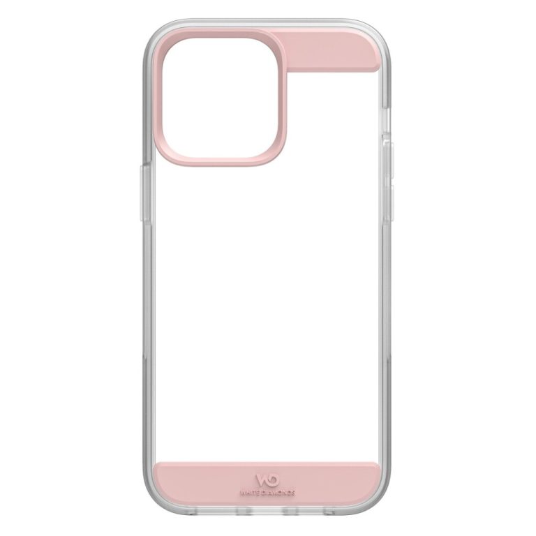 White Diamonds Air Protection Cover Voor Apple IPhone 14 Pro Max Roze Goud | Kopen bij Flickmyhouse