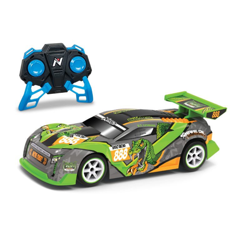 Nikko RC Fang Racing Auto 28 cm Groen 1:16 | Kopen bij Flickmyhouse