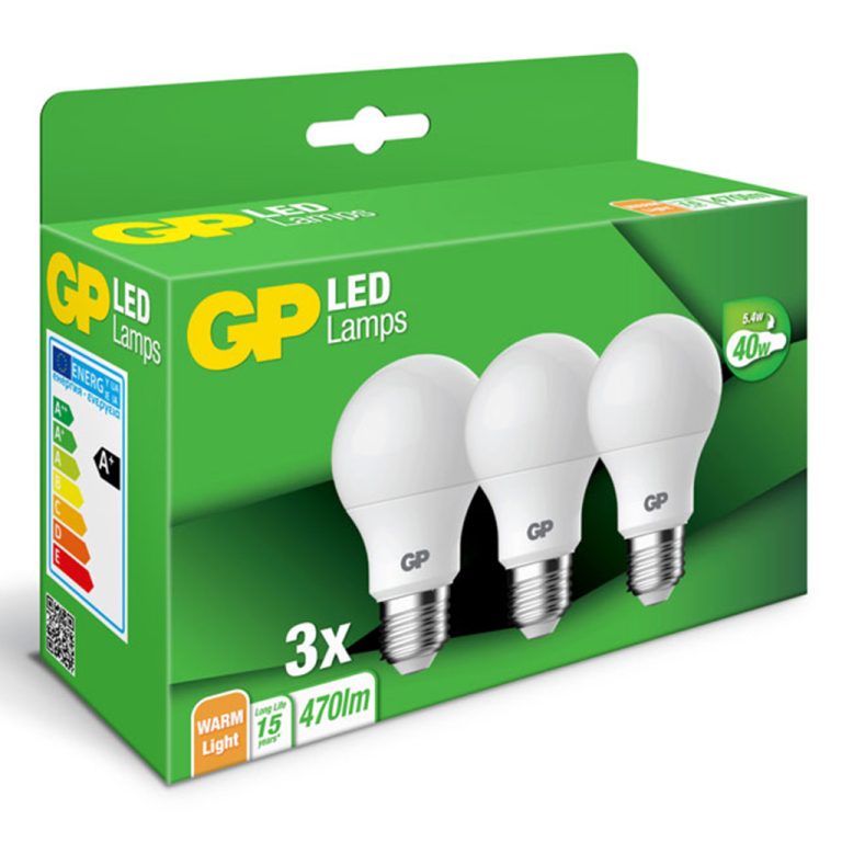 GP Lighting Gp Led Classic A60 3x5.4w E27 | Kopen bij Flickmyhouse