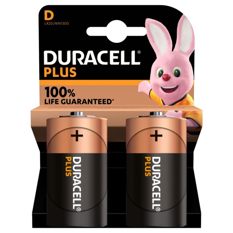 Duracell Alka Plus 100% D X2 | Kopen bij Flickmyhouse