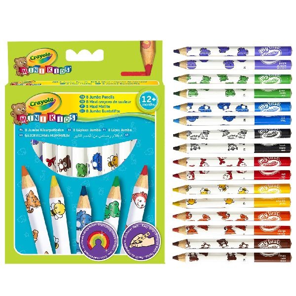 Crayola Mini Kids Kleurpotloden 8stuks | Kopen bij Flickmyhouse