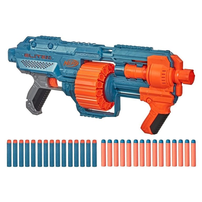 Nerf Elite 2.0 Shockwave RD 15 Blaster + 30 Darts | Kopen bij Flickmyhouse