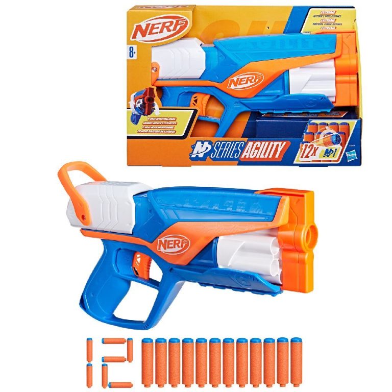 Nerf N Series Agility Blaster + 12 Darts | Kopen bij Flickmyhouse