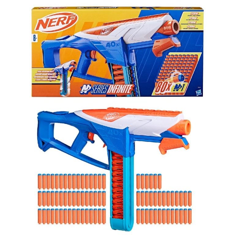 Nerf N Series Infinite Blaster + 80 Darts | Kopen bij Flickmyhouse