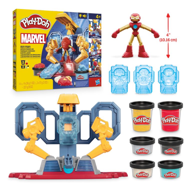 Play-Doh Iron Man Armor Maker Lab | Kopen bij Flickmyhouse