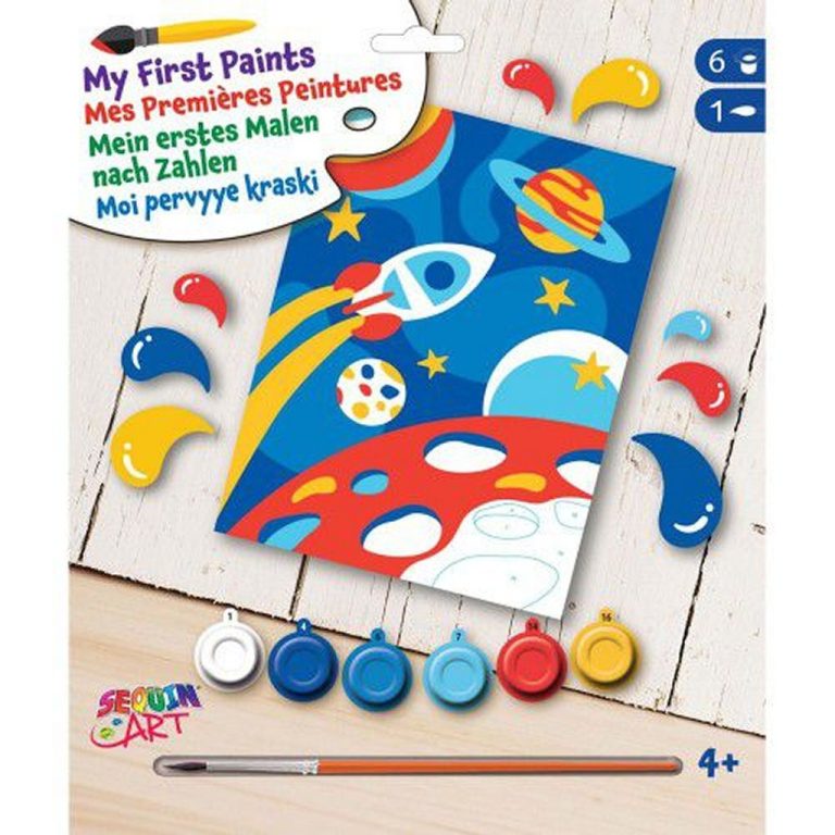 Sequin Art Schilderen op Nummer Ruimtevaart | Kopen bij Flickmyhouse