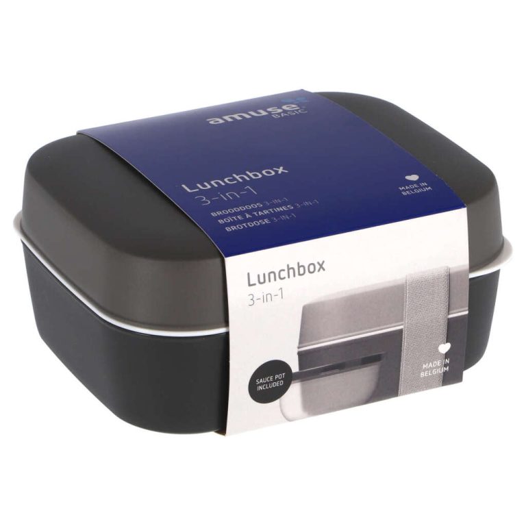 Amuse 3in1 Lunchbox Grijs | Kopen bij Flickmyhouse