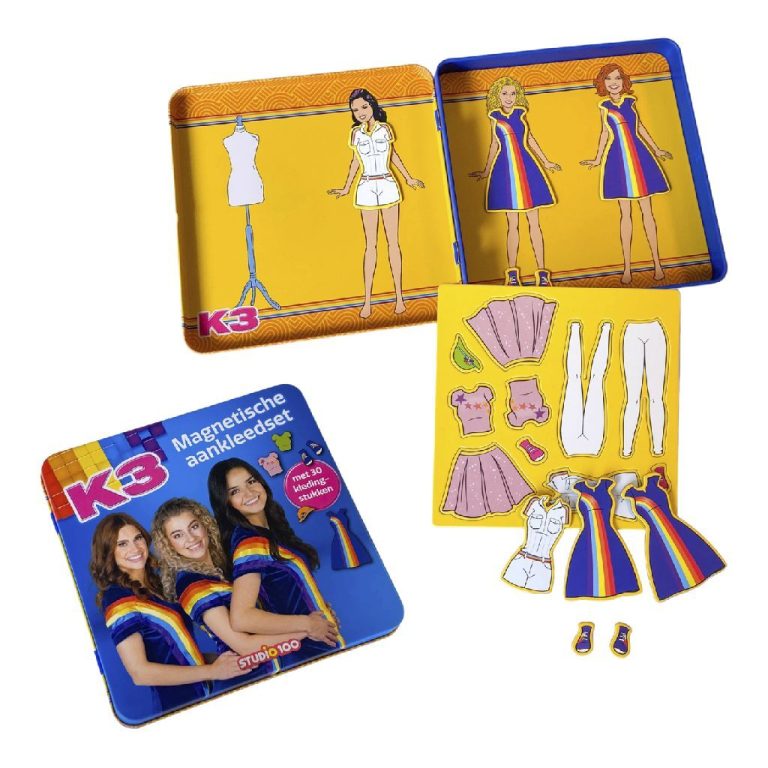 K3 Magnetische Aankleedset | Kopen bij Flickmyhouse