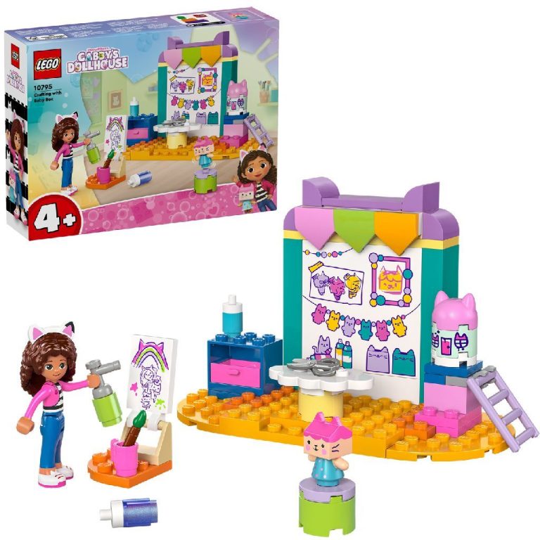 Lego 10795 Gabby's Dollhouse Knutselen Met Babykit | Kopen bij Flickmyhouse