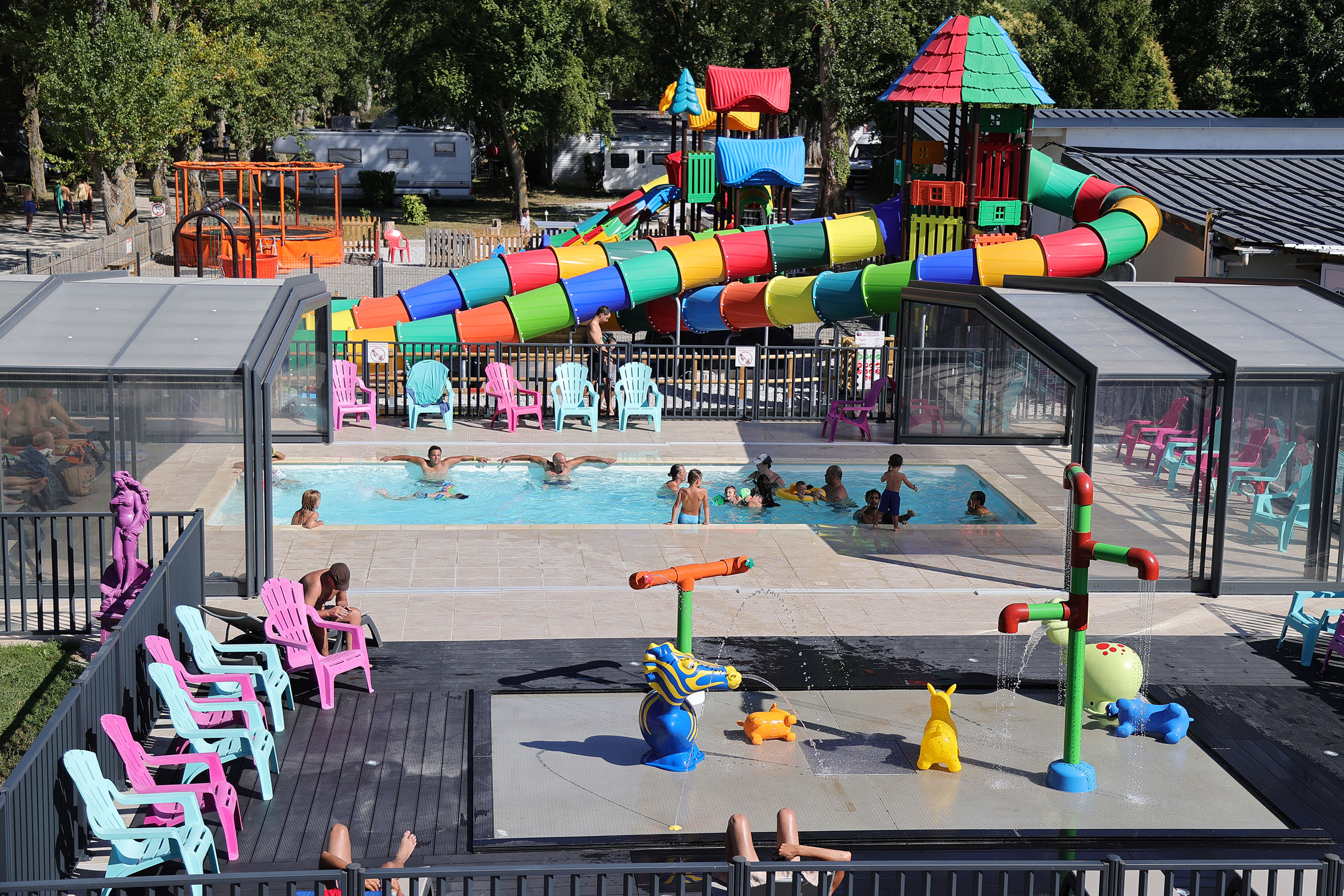 Camping Les Violettes | Reserveren bij Flickmyhouse