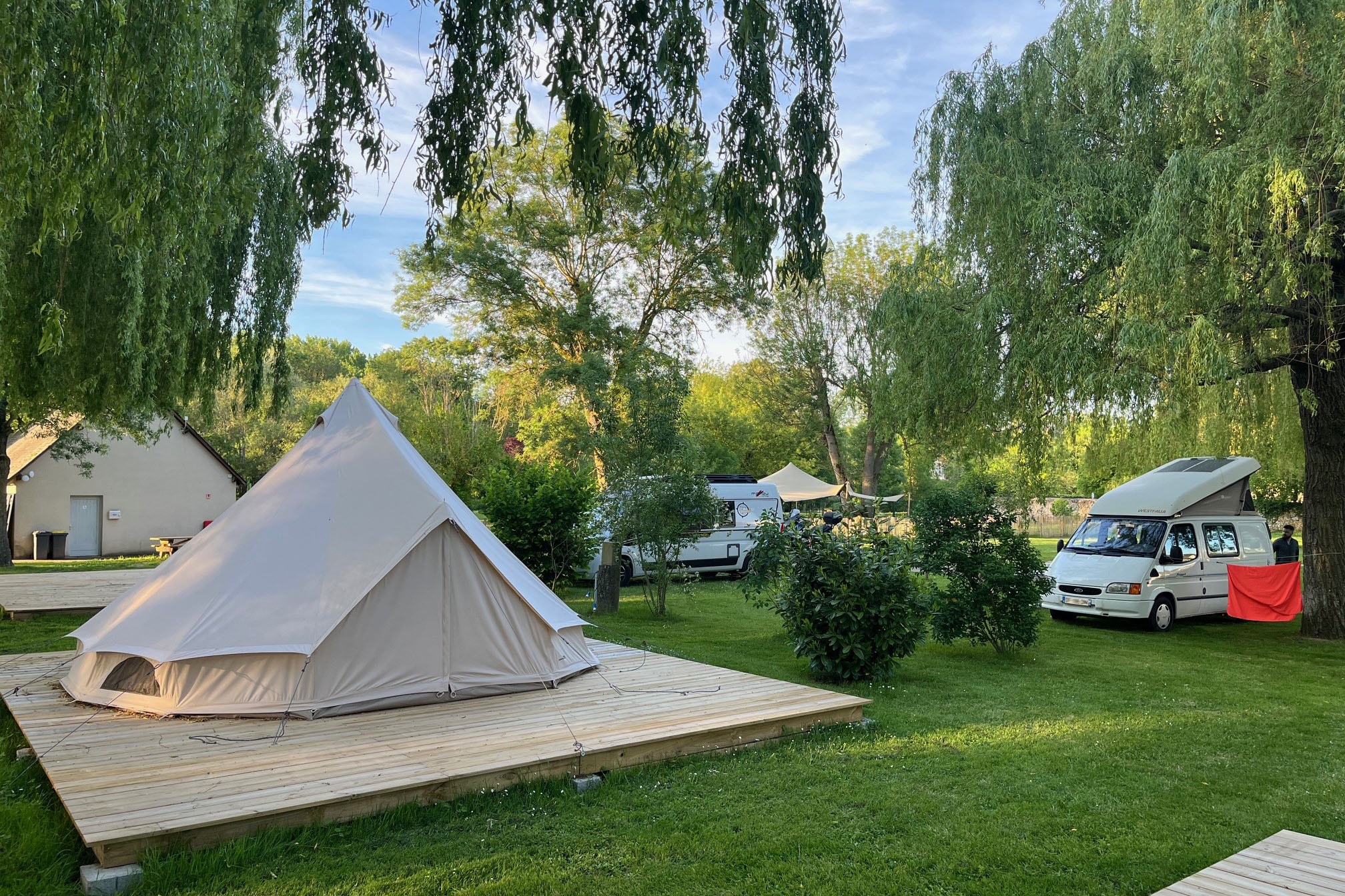Camping Les Saules de Cormery | Reserveren bij Flickmyhouse