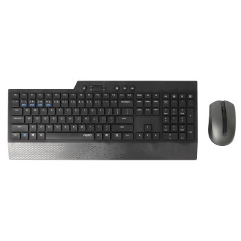 Rapoo 8200T Multimodus Draadloze Desktop Combo Set Zwart QWERTY US | Kopen bij Flickmyhouse