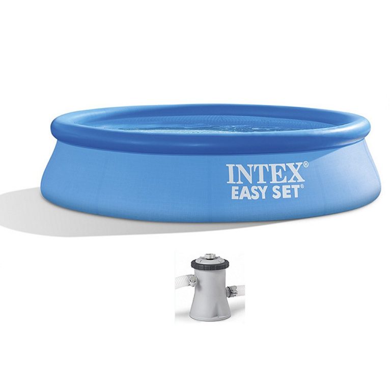Intex 28108GN Easy Set Zwembad 244x61 cm + Filterpomp | Kopen bij Flickmyhouse