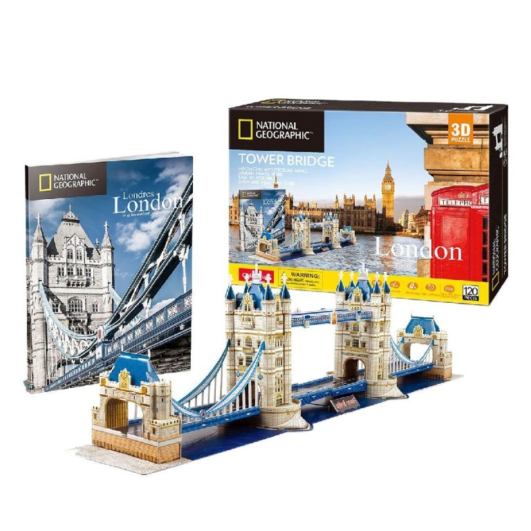 Cubic Fun National Geographic 3D Puzzel The Tower Bridge London 120 Stukjes | Kopen bij Flickmyhouse