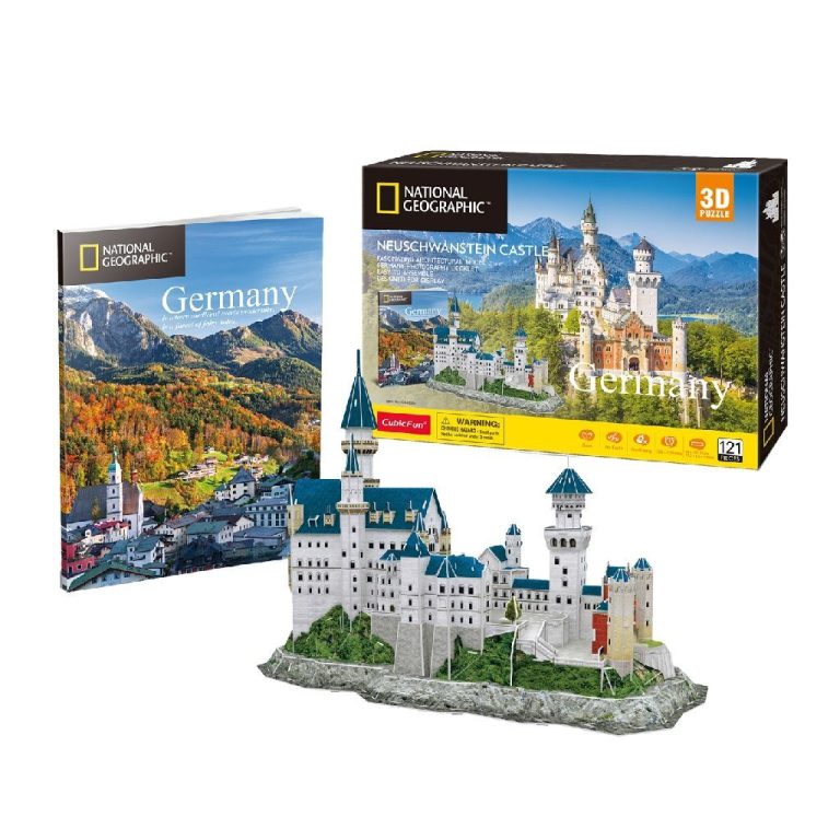 Cubic Fun National Geographic 3D Puzzel Neuschwanstein 121 Stukjes | Kopen bij Flickmyhouse