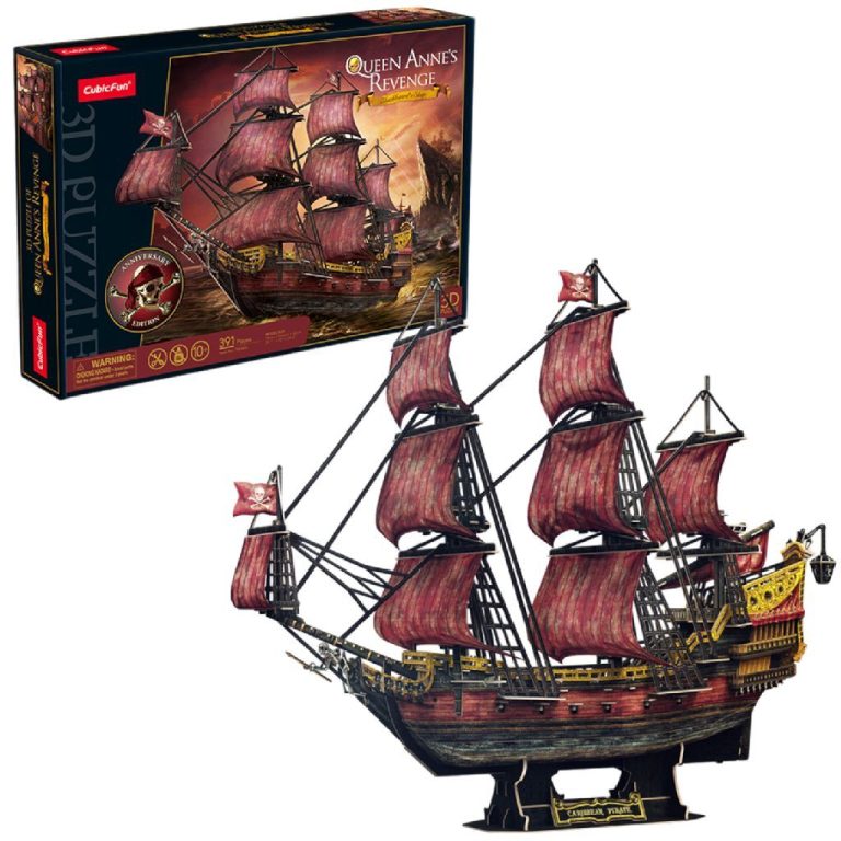 Cubic Fun 3D Puzzel Queen Anne Revenge 391 Stukjes | Kopen bij Flickmyhouse