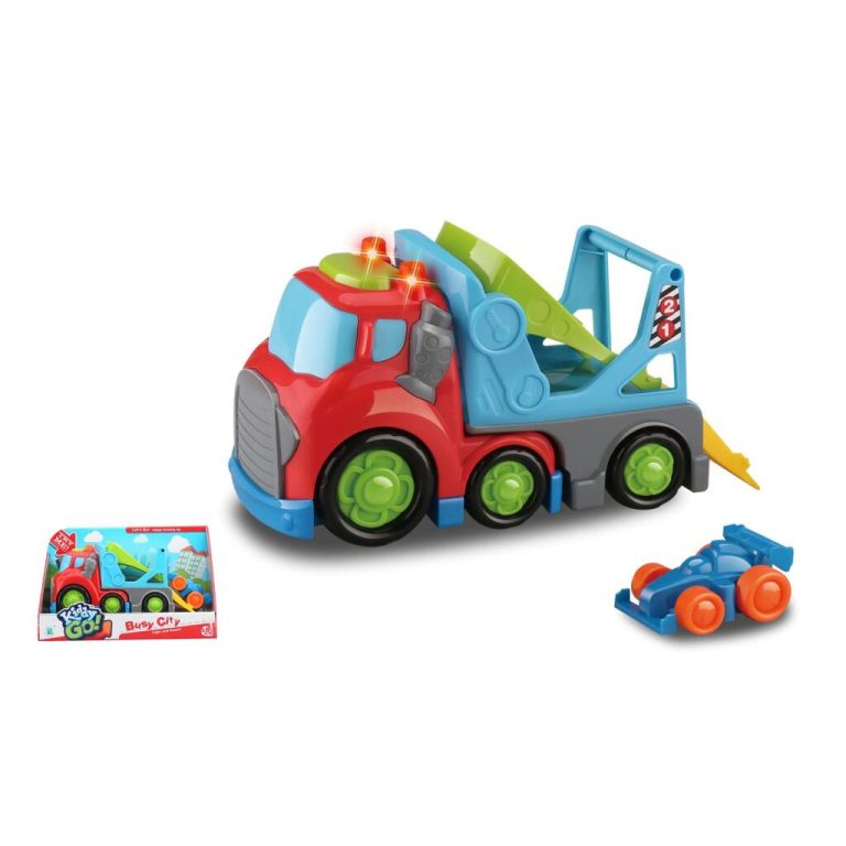 Kiddy Go Auto Transporter + Licht en Geluid 19.5 cm | Kopen bij Flickmyhouse