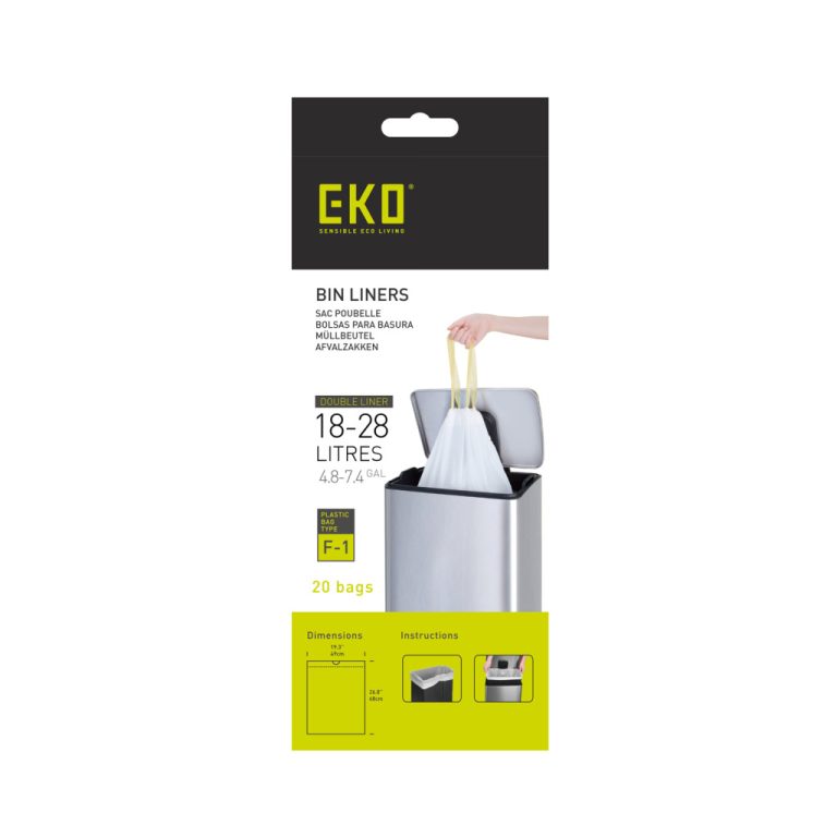 EKO Afvalzak Type F1 18-28 Liter Rol met 20 Afvalzakken | Kopen bij Flickmyhouse