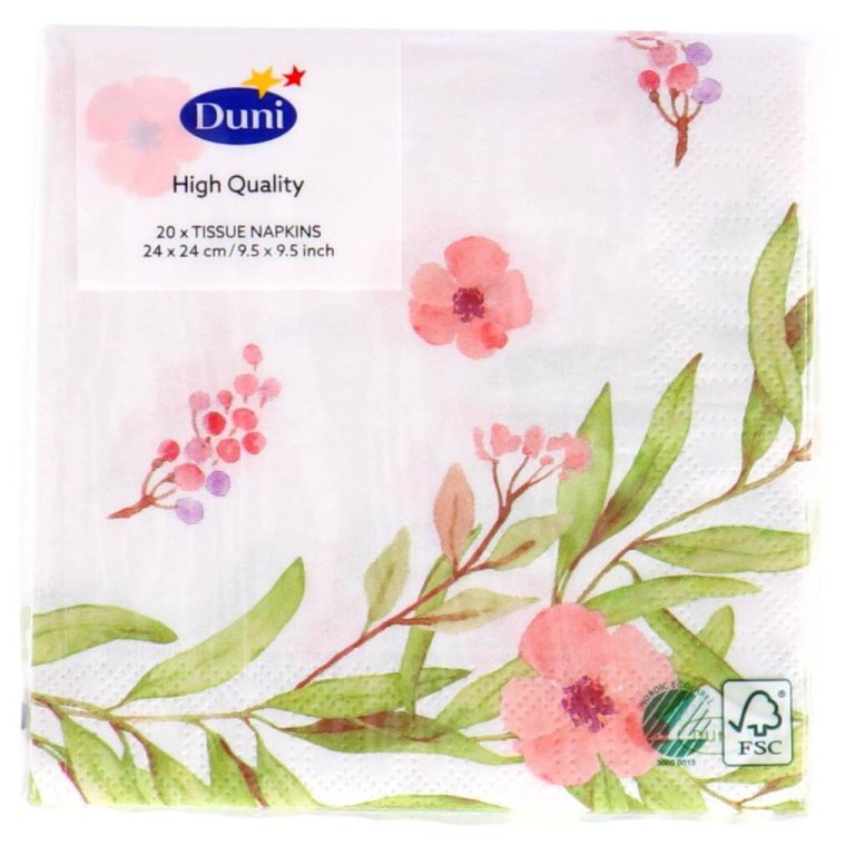 Duni Servetten Woodland 24x24 Cm | Kopen bij Flickmyhouse