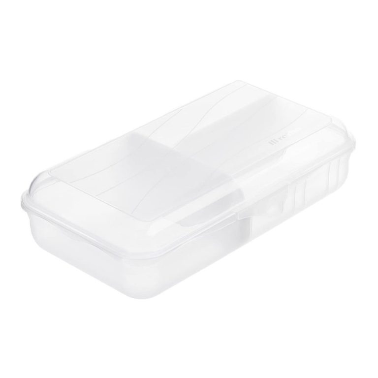 Rotho Fun Lunchbox met Verdeelschotjes 1.7L Transparant | Kopen bij Flickmyhouse