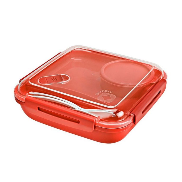 Rotho Memory Lunchbox Magnetron To Go Rood | Kopen bij Flickmyhouse