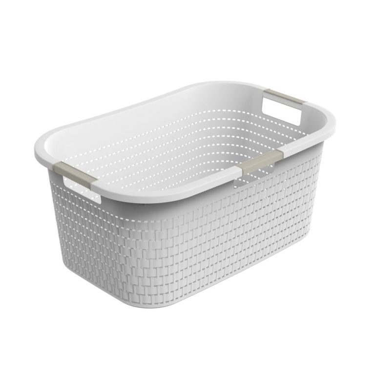 Rotho Country Wasmand 40L Wit | Kopen bij Flickmyhouse