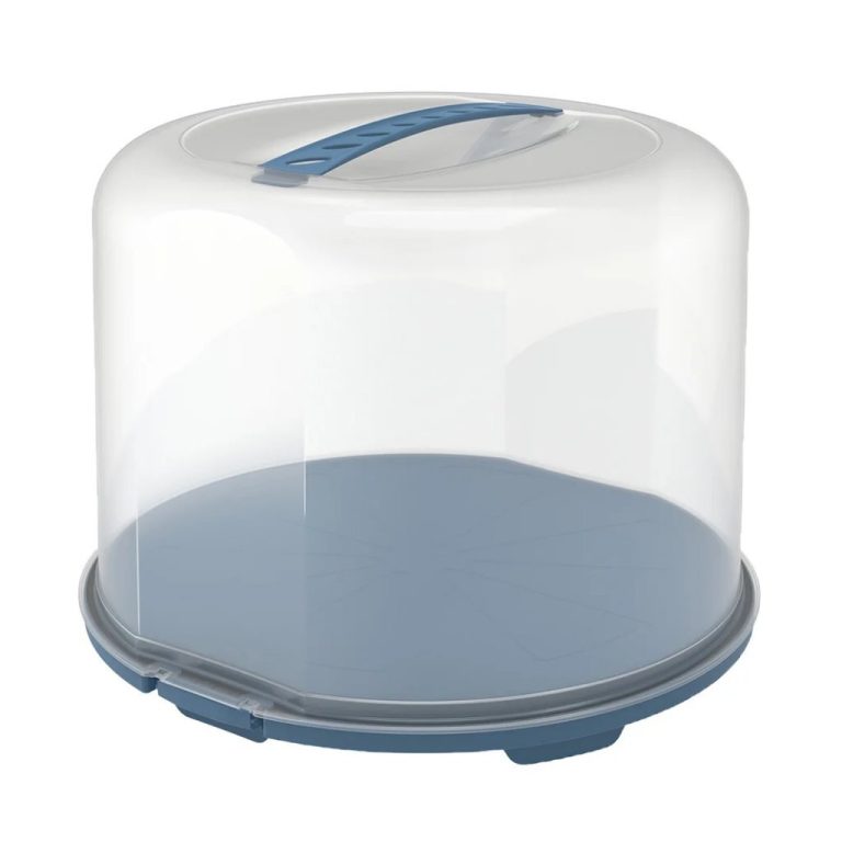 Rotho Fresh Taartdoos XL 35.5x34.5x26 cm Horizon Blauw/Transparant | Kopen bij Flickmyhouse
