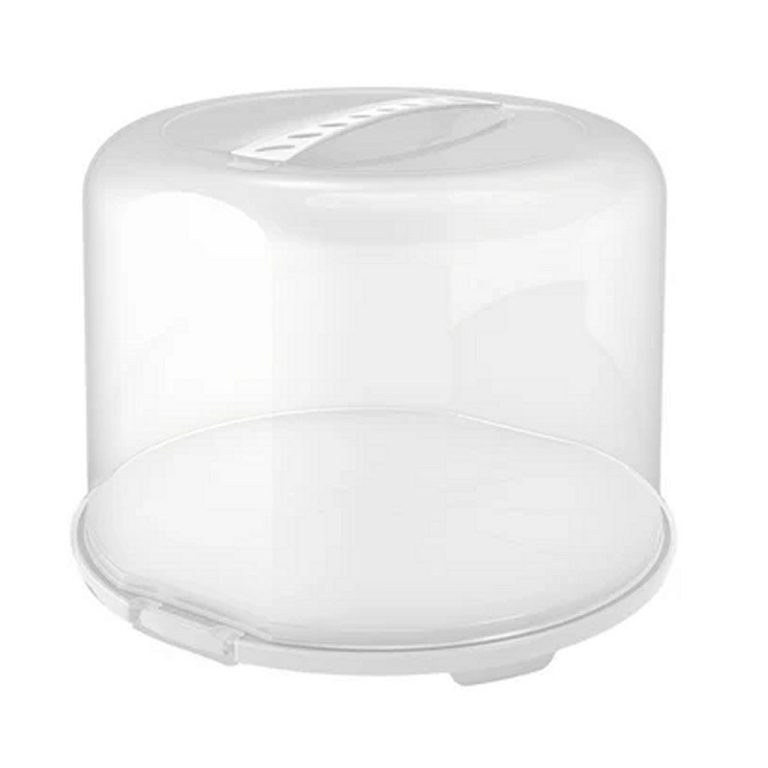 Rotho Fresh Taartdoos XL 35.5x34.5x26 cm Wit/Transparant | Kopen bij Flickmyhouse