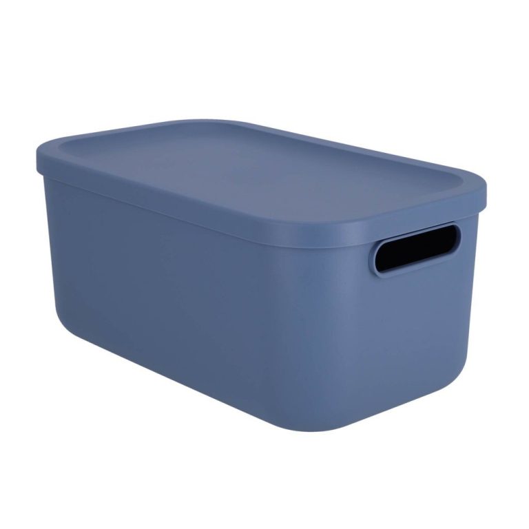 Rotho Albula Opbergbox 12L Horizon Blauw | Kopen bij Flickmyhouse