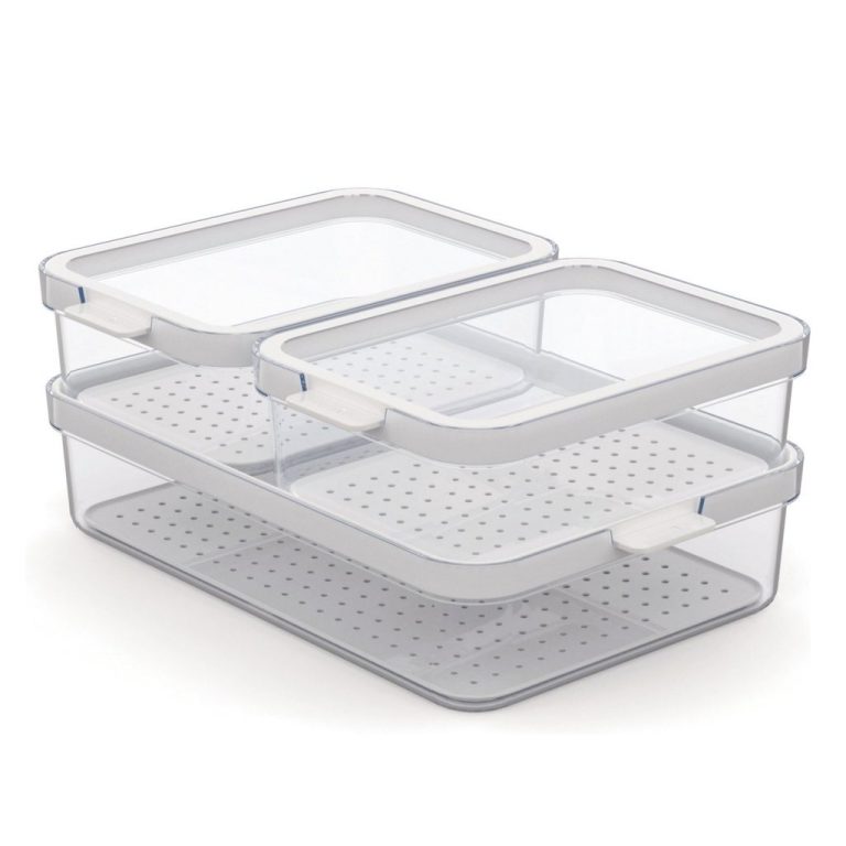 Rotho Cauma Set Koelkastorganizer 2.6L + 2x1.2L Transprant | Kopen bij Flickmyhouse