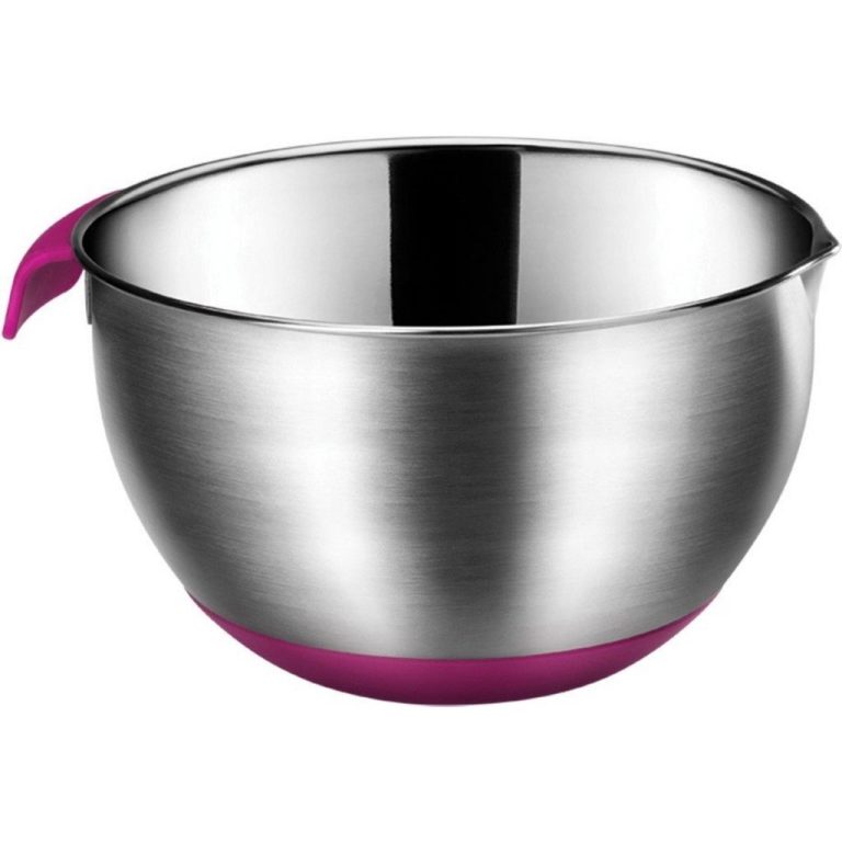Metaltex Dolceforno Mengkom 4.6L met Antislipbasis RVS/Paars | Kopen bij Flickmyhouse