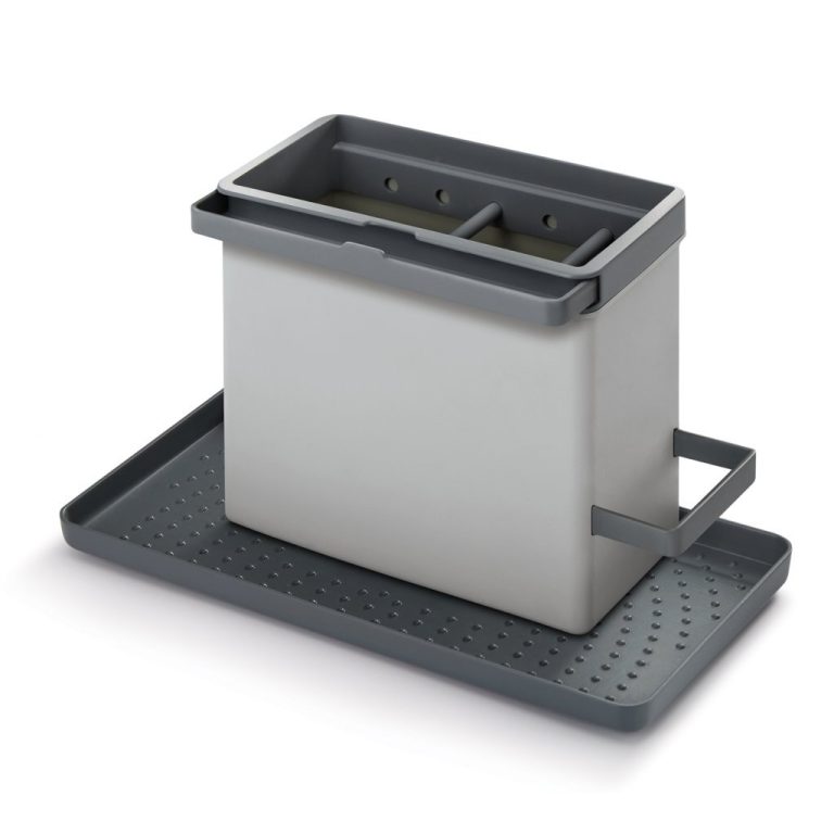 Metaltex Kitchen Helpers Tidy Tex Gootsteen Organiser 24x13x14 cm Grijs | Kopen bij Flickmyhouse