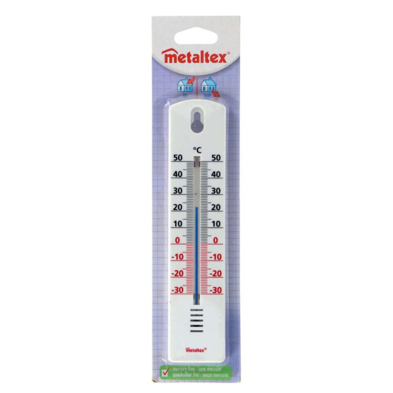 Metaltex Thermometer Binnen/Buiten Wit | Kopen bij Flickmyhouse