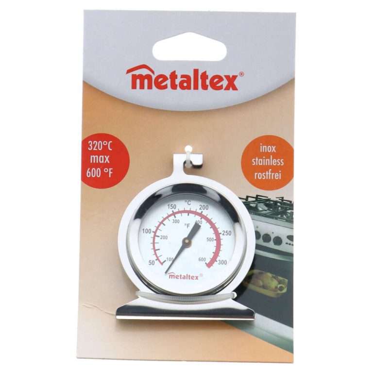 Metaltex Oven Thermometer 6 cm RVS | Kopen bij Flickmyhouse