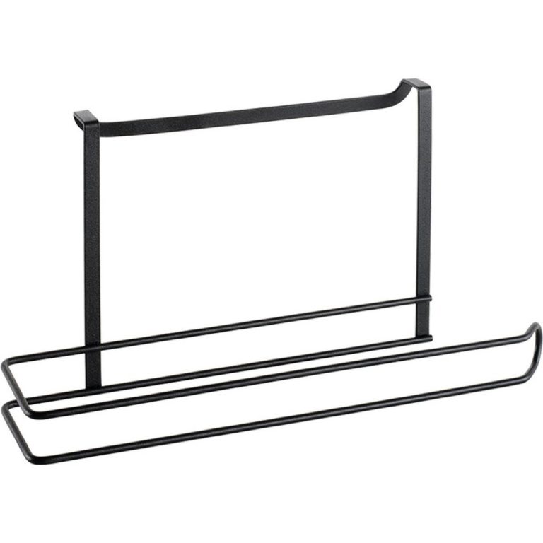 Metaltex Galileo Keukenrolhouder 34x10x18 cm Zwart | Kopen bij Flickmyhouse