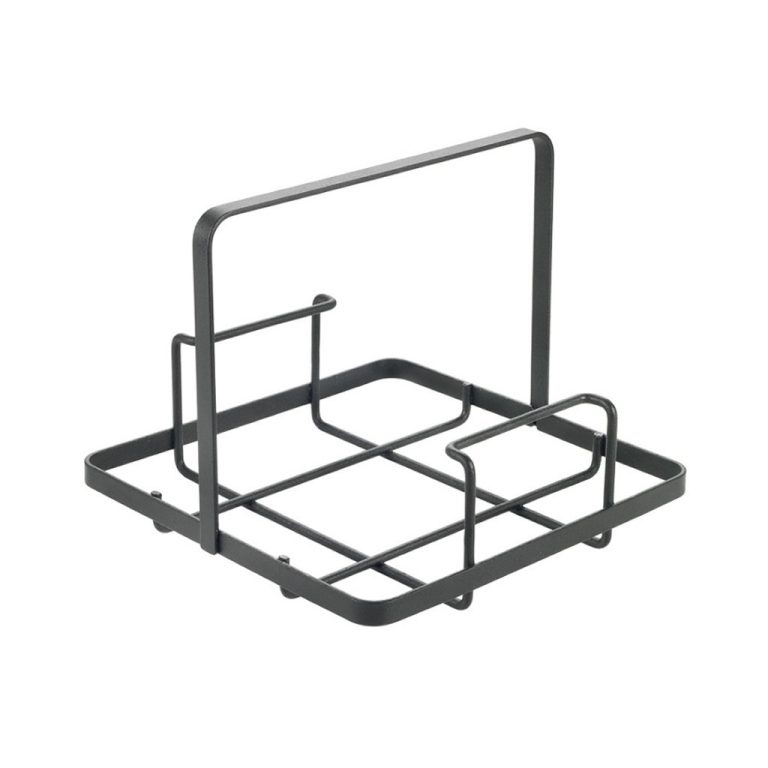 Metaltex Tokyo Line Serviethouder 19x19x15 cm Zwart | Kopen bij Flickmyhouse