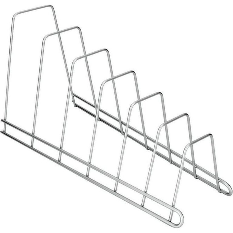 Metaltex Cricket Dekselhouder 34x15x18 cm Zilver | Kopen bij Flickmyhouse