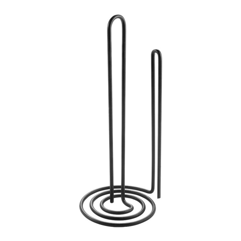 Metaltex Keukenrolhouder 15x32 cm Zwart | Kopen bij Flickmyhouse