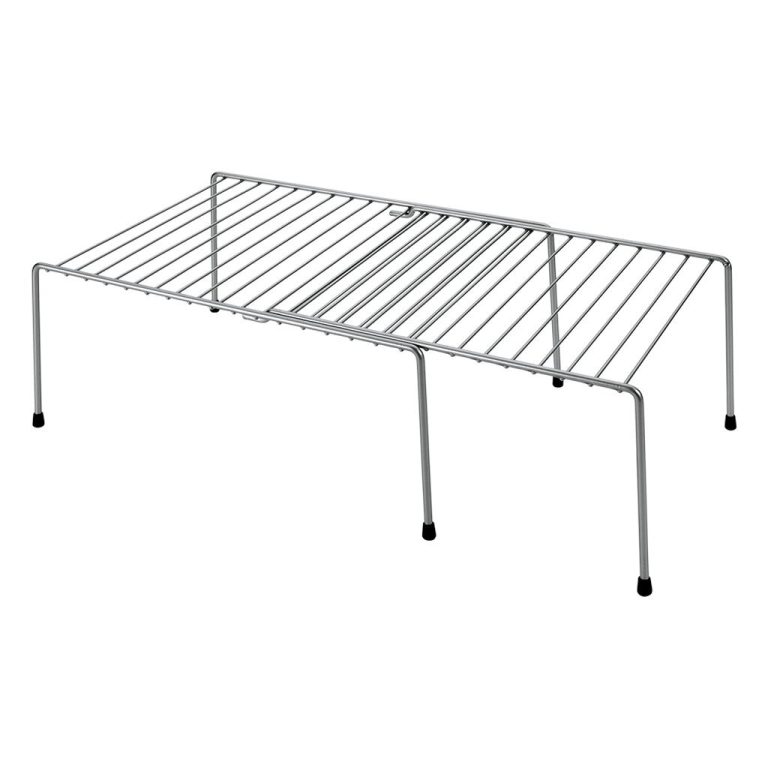 Metaltex Uitschuifbaar Rek 24x15x33/57 cm Zilver | Kopen bij Flickmyhouse