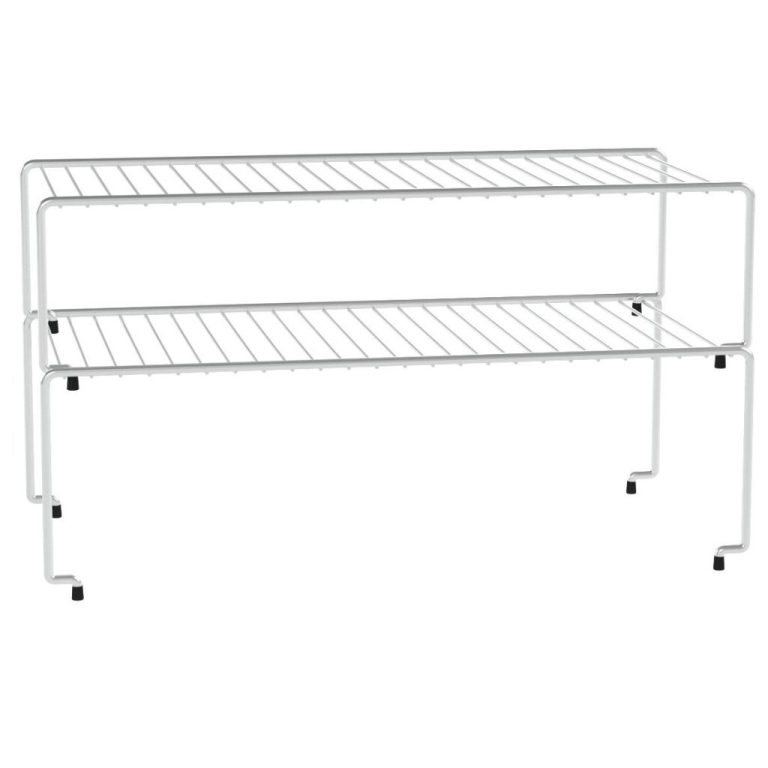 Metaltex Sky Ruimtewinner 2 Etages 47x23x26 cm Zilver | Kopen bij Flickmyhouse