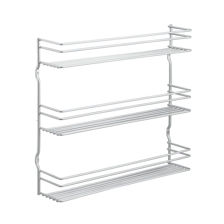 Metaltex Space Saver Smart Kitchen Pepito Kruidenrek 3 Etages 36x32x8 cm Zilver | Kopen bij Flickmyhouse